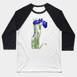 Blue Irises by Ohara Koson Baseball T-Shirt